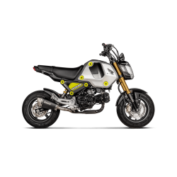 Silencieux Akrapovic Racing Titane Black, Honda 125 MSX Grom 2021-