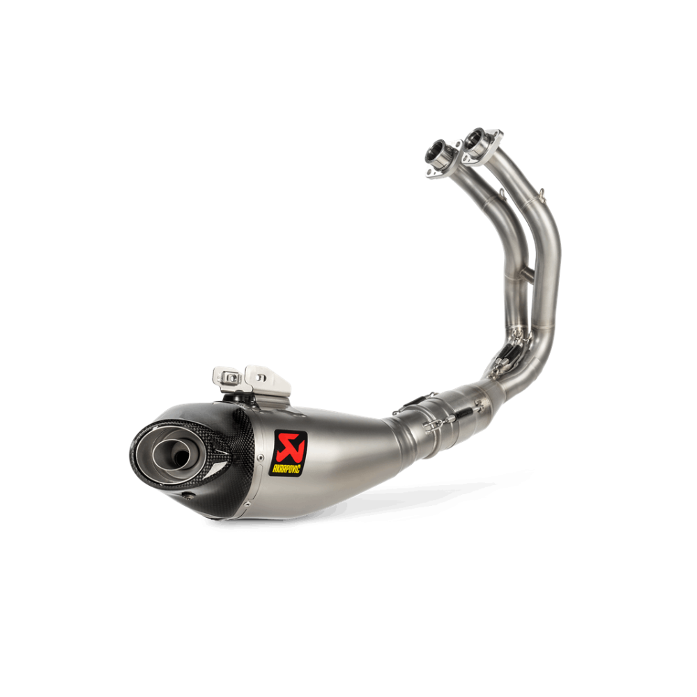 Ligne complète Akrapovic Titane embout carbone, Kawasaki Ninja Z650 et Ninja 2023-