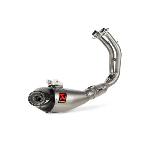 Ligne complète Akrapovic Titane embout carbone, Kawasaki Ninja Z650 et Ninja 2023-