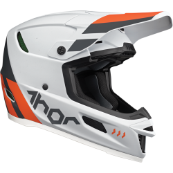 Casque Thor Reflex Cube ECE MIPS® blanc/orange taille XL 61/62