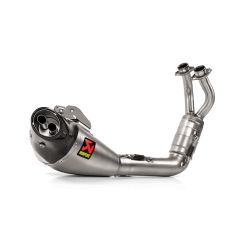 Ligne complète Akrapovic Racing titane, Yamaha MT07 2021-2023 et Tracer 7 GT 2020-23