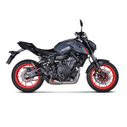 Ligne complète Akrapovic Racing titane, Yamaha MT07 2021-2023 et Tracer 7 GT 2020-23