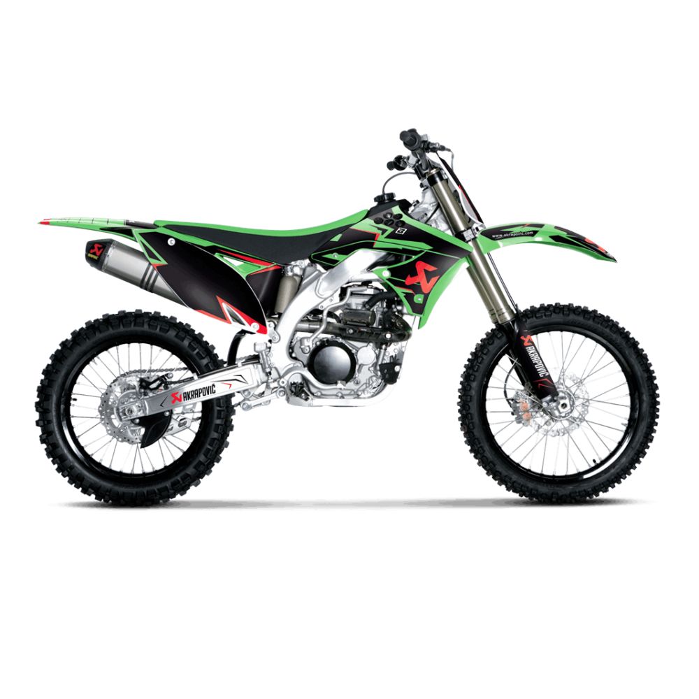 Déstockage Kit graphique Akrapovic, Kawasaki KX 450 F 2009-2011