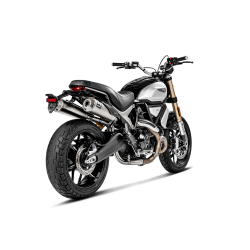 Raccord Akrapovic inox, Ducati 1100 Scrambler 2018-20