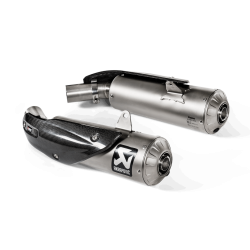 Silencieux Akrapovic titane, Ducati 1100 Scrambler 2018-20