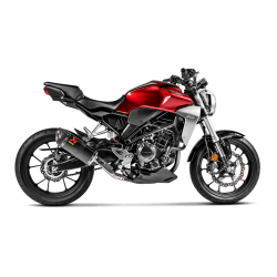 Silencieux Akrapovic carbone, Honda CB 300 R 2018-20