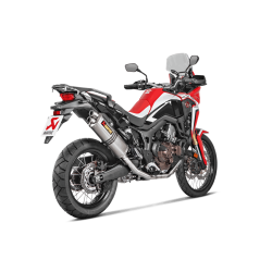 Collecteur Akrapovic inox, Honda CRF 1000 Africa Twin 2016-19