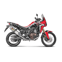 Collecteur Akrapovic inox, Honda CRF 1000 Africa Twin 2016-19