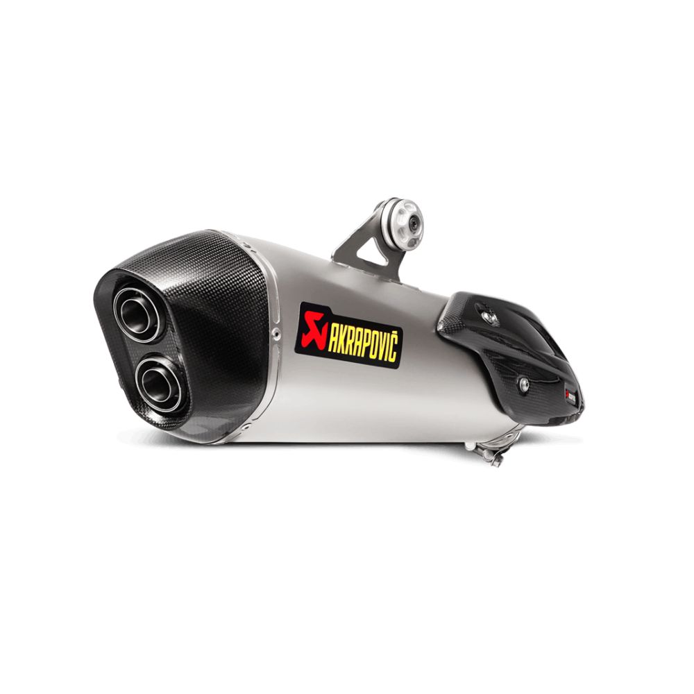 Echappement Akrapovic Titane embout Carbone, BMW C 650 Sport 2016-20