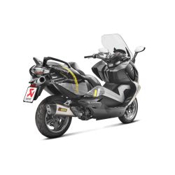 Echappement Akrapovic Titane embout Carbone, BMW C 650 GT 2016-20