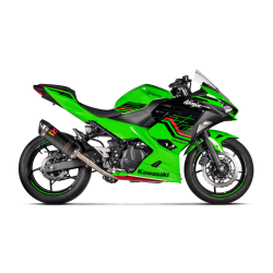 Echappement Akrapovic Racing carbone, Kawasaki Z400 2018-2023