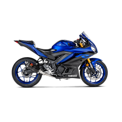 Ligne complète Akrapovic Racing Carbone, Yamaha MT03 YZF-R3