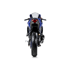 Ligne complète Akrapovic Racing Carbone, Yamaha MT03 YZF-R3