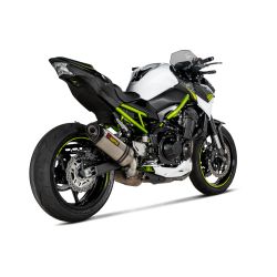 Silencieux Akrapovic titane, Kawasaki  Z900 17-19 et Z900 A2 2018-2023