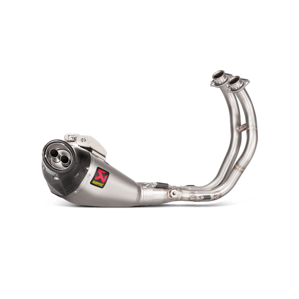 Ligne complète Akrapovic Racing titane, Yamaha 700 Tracer MT07 2014-20