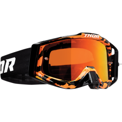 Masque Thor Sniper Pro RAMPANT orange/noir