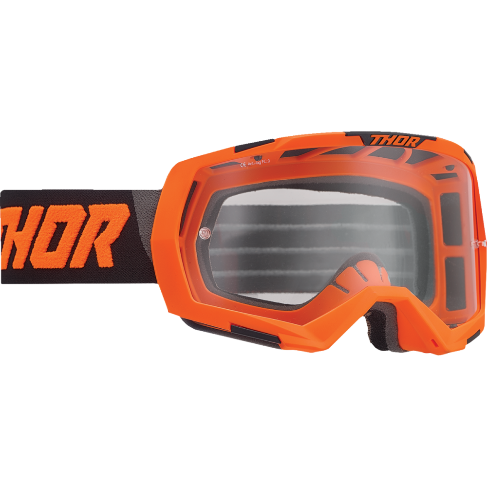 Masque Thor Regiment fluo orange/noir