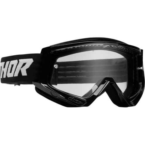 Masque Thor combat racer Junior noir/blanc