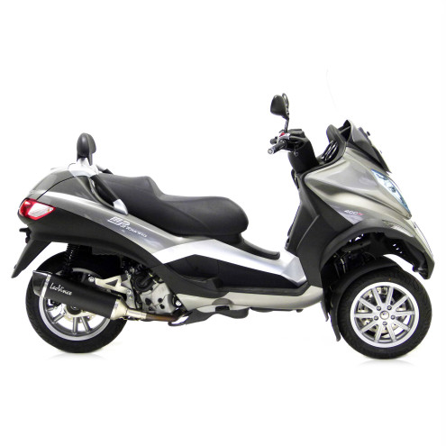 Silencieux Leovince SBK NERO Piaggio 400/500 MP3 2007-16