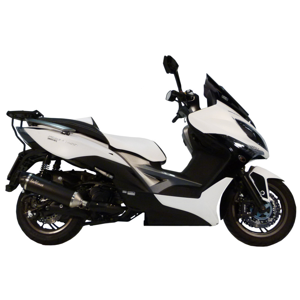 Silencieux Leovince SBK NERO Kymco 400 Xciting 2013-16