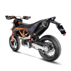 Silencieux Leovince SBK NERO non homologué Gas Gas 700 KTM 690 2019-