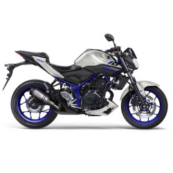 Silencieux Leovince LV PRO INOX Yamaha MT-03 et YZF-R3 2015-2017