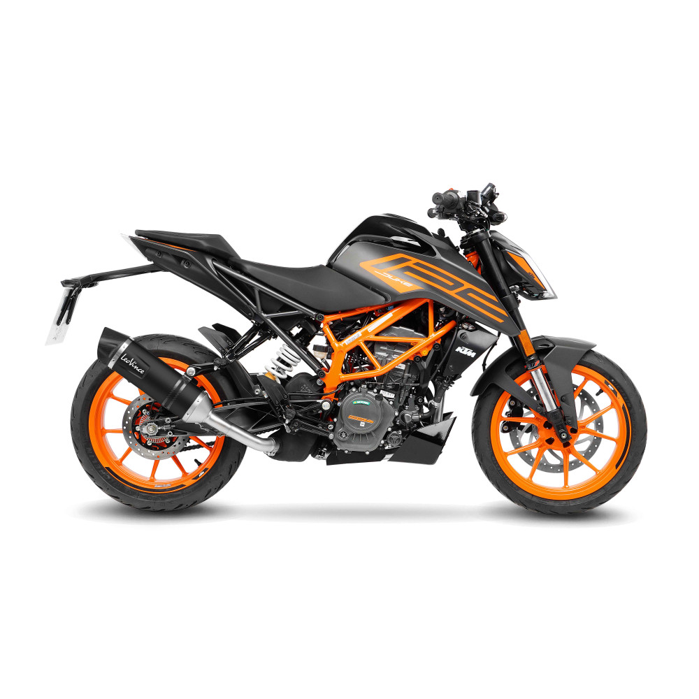 SBK LV ONE KTM DUKE 125/390 2021 inox black