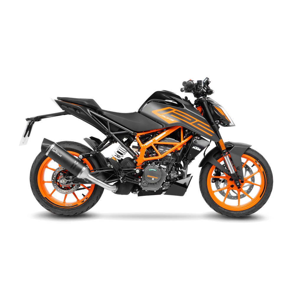 SBK LV ONE KTM DUKE 125/390 2021 carbone