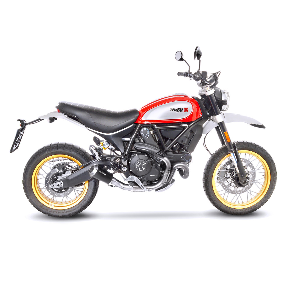 SBK LV-10 SCRAMBLER 800 Desert Sled Black