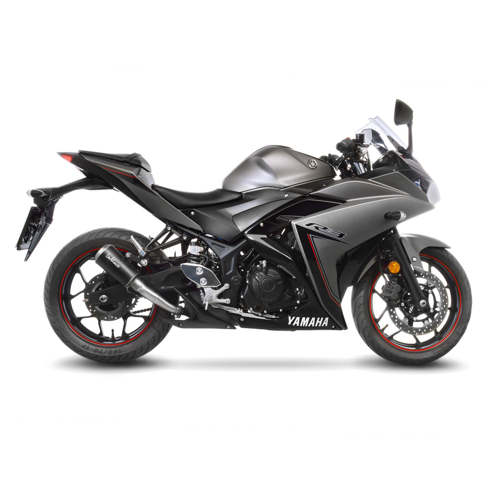 SBK LV-10 YAMAHA MT25 - MT03 - YZF R3 Black