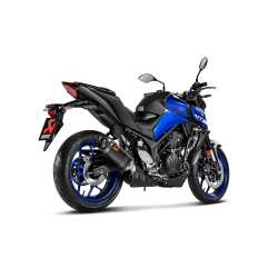 Echappement Akrapovic carbone, Yamaha MT-03 YZF-R3