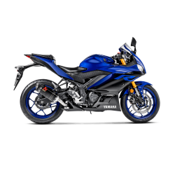 Echappement Akrapovic carbone, Yamaha MT-03 YZF-R3