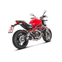 Echappement Akrapovic Titane black, Ducati Monster & Scrambler 2015-16