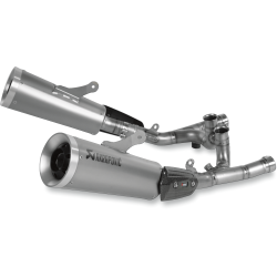 Raccord collecteur Akrapovic Titane, Yamaha VMAX 2009-2016