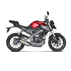 Ligne complète Akrapovic Racing Titane EURO-3, Yamaha MT-125 YZF-R 2014-16