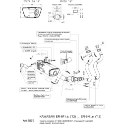 SBK 4/2/1 U.B.ER-6N - ER-6F /Versys ev