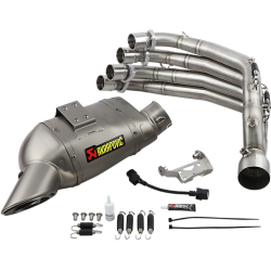 Ligne complète Akrapovic Racing Titane, Honda CB CBR 650 F/R 