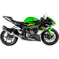 Ligne complète Akrapovic Racing silencieux Carbone, Kawasaki Z1000 & Z1000SX 2014-20