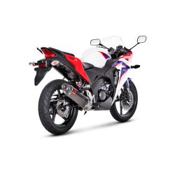 Ligne complète Akrapovic Racing silencieux Carbone, Honda CBR 125/150 R 2011-2016