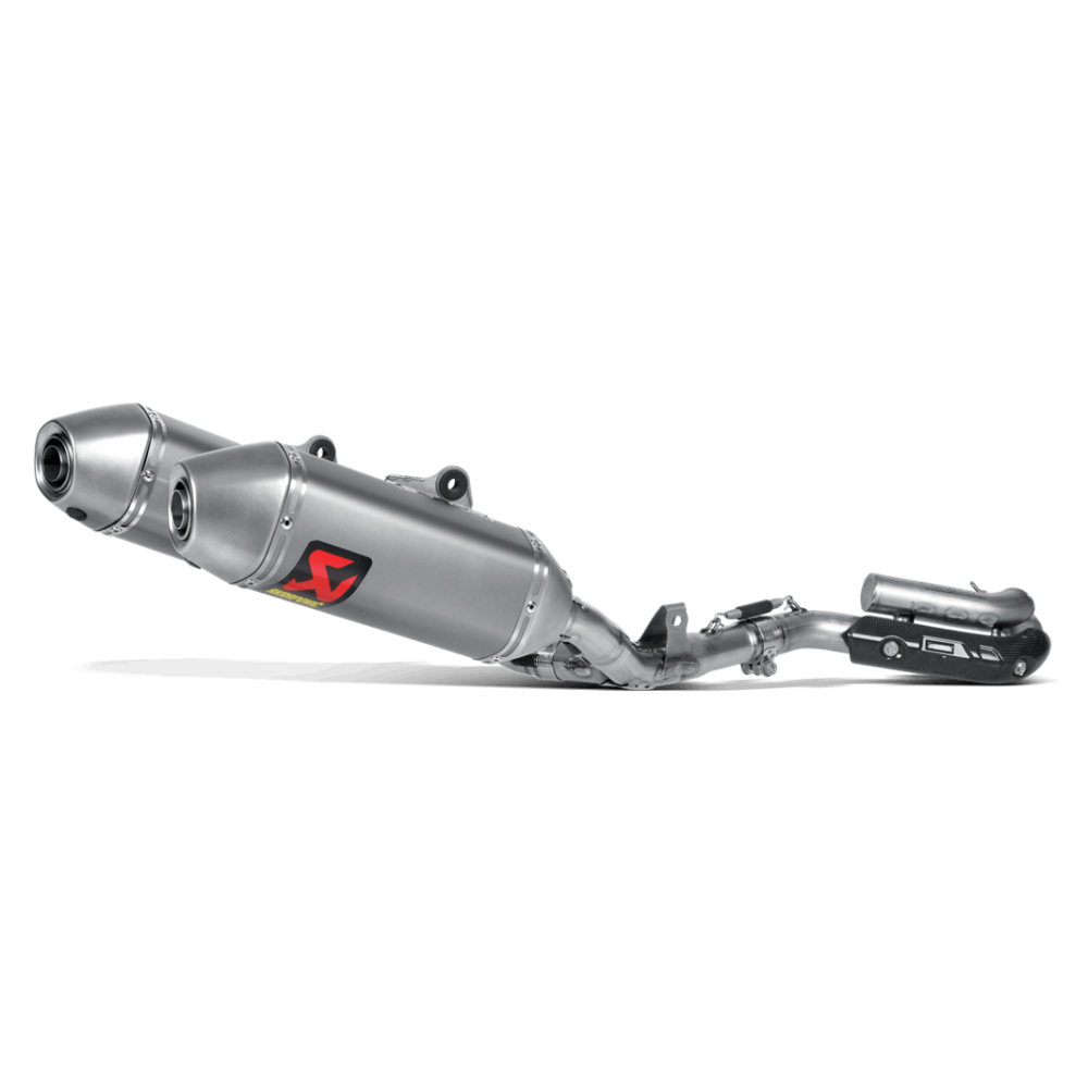 Ligne complète Akrapovic Evolution silencieux Titane, Honda CRF 250 R 2014-2015