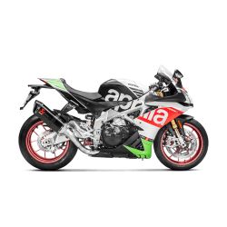 Ligne complète Akrapovic Evolution silencieux Carbone, Aprilia RSV4 2017-21