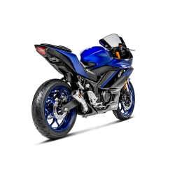 Echappement Akrapovic Inox, Yamaha MT-03 YZF-R3