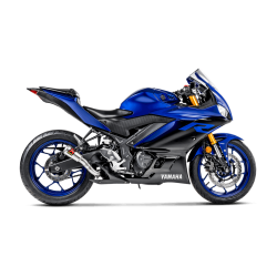 Echappement Akrapovic Inox, Yamaha MT-03 YZF-R3