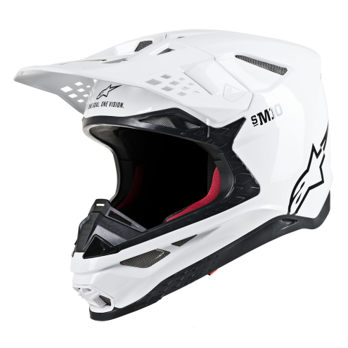 Casque Alpinestars SM10 SOLID WHT taille XS / 53-54cm