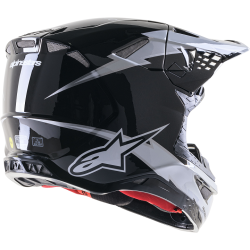 Casque Alpinestars SM10 AMP BLK/WT taille M / 57-58cm