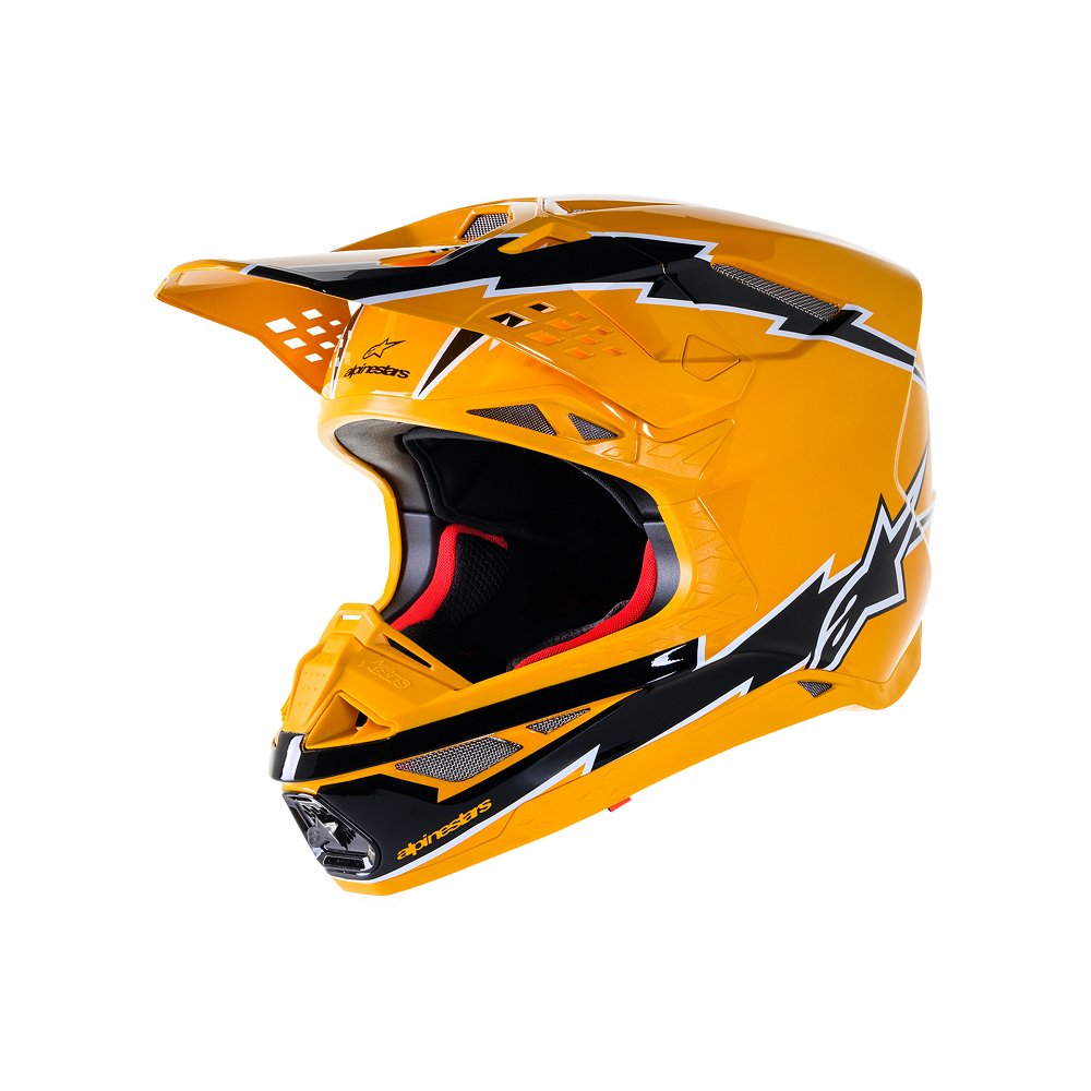 Casque Alpinestars SM10 AMP BLK/YL taille M / 57-58cm