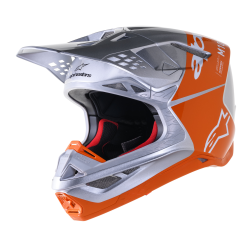 Casque Alpinestars SM10 FLOOD ORAN taille M / 57-58cm