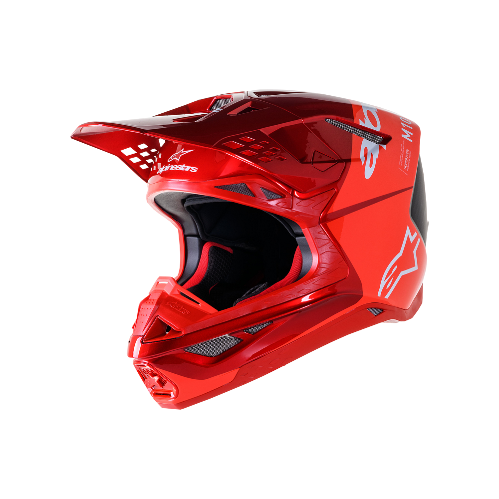 Casque Alpinestars SM10 FLOOD RED taille XL / 61-62cm