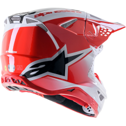 Casque Alpinestars SM10 UNIT RD/WT taille S / 55-56cm