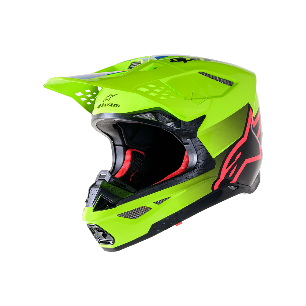 Casque Alpinestars SM10 UNIT YL/BK taille S / 55-56cm